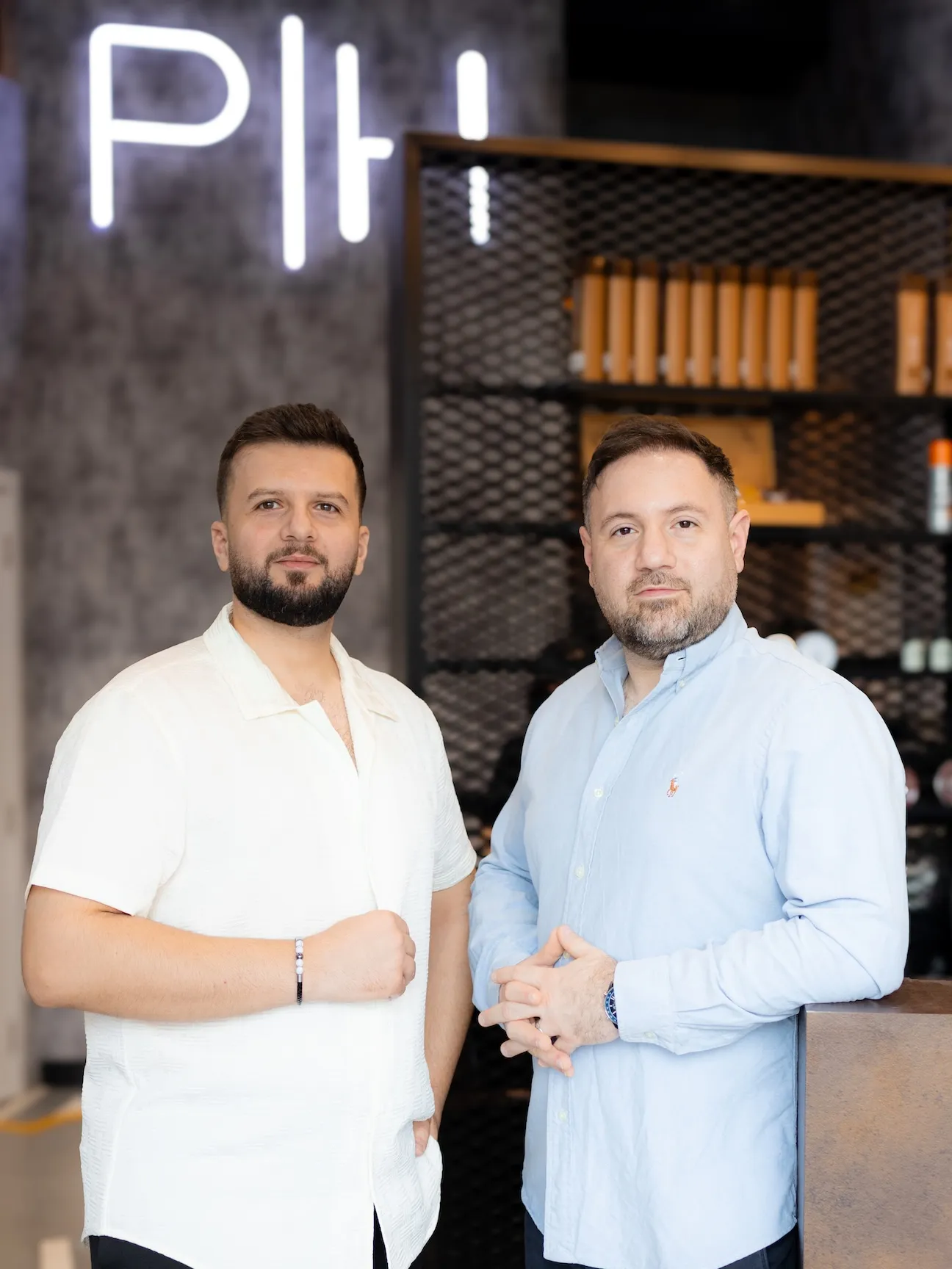 Project Hairway founders Basel and Ahmad