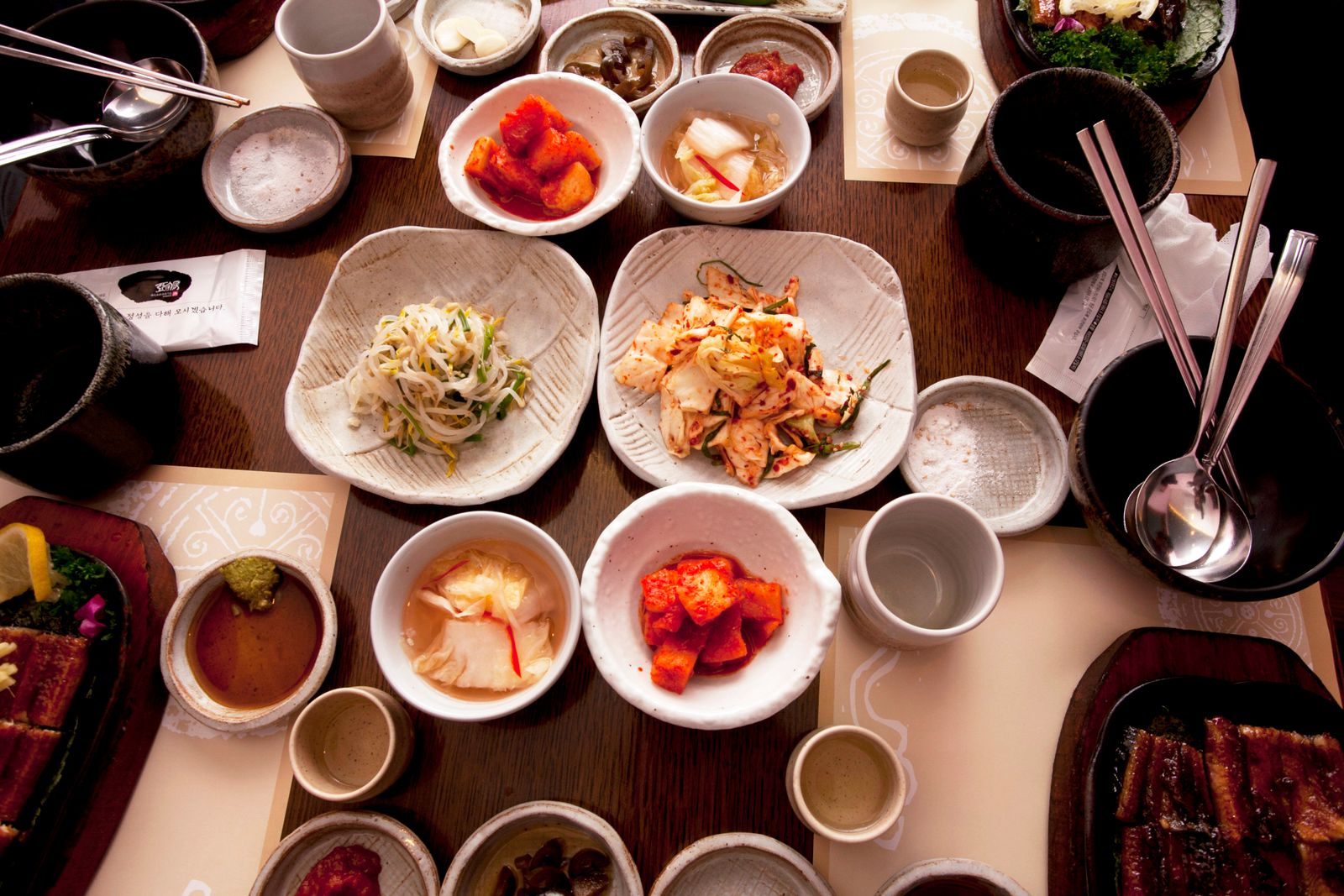Set C — Korean BBQ spread at Nabi